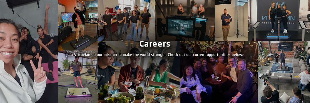 Careers - Join Vitruvian on our mission to make the world stronger. Check out our current opportunities below.